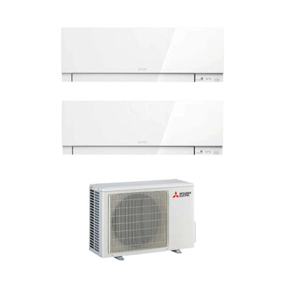 Climatizzatore Mitsubishi Electric AY Dual 9000+12000 BTU R32